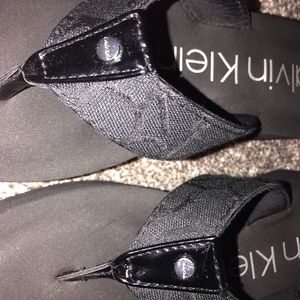 Calvin Klein Shoes - NWOT Calvin Klein Wedge Flip-Flops Calvin Klein Shoes - NWOT Calvin Klein Wedge Flip-Flops